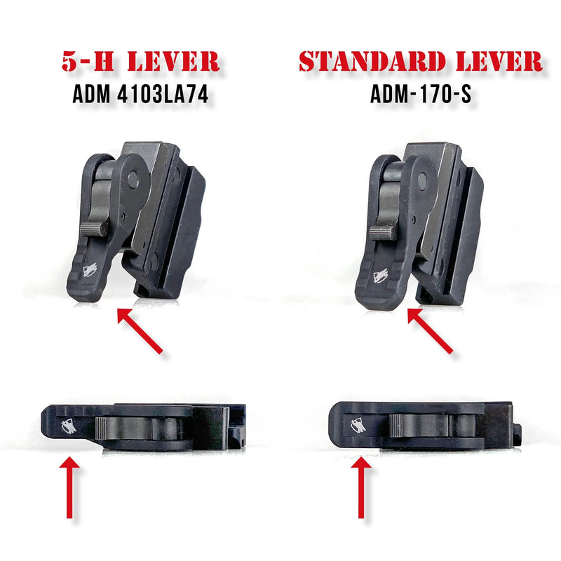 Laden Sie das Bild in Galerie -Viewer, ADM-5-H Lever ATLAS BIPOD
