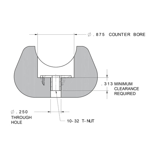 BT1517 - Rail Mounting Fastener Set ATLAS BIPOD
