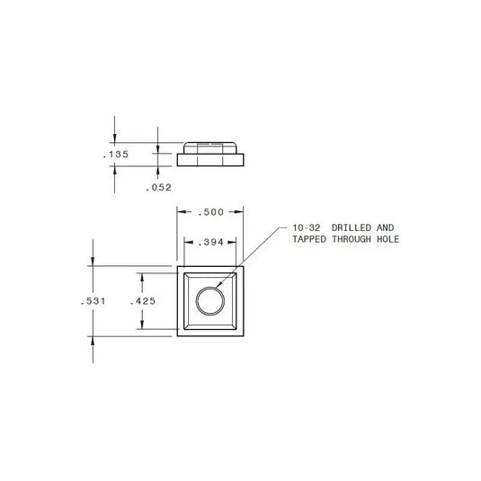BT28-N - AFAR Rail Nuts ATLAS BIPOD