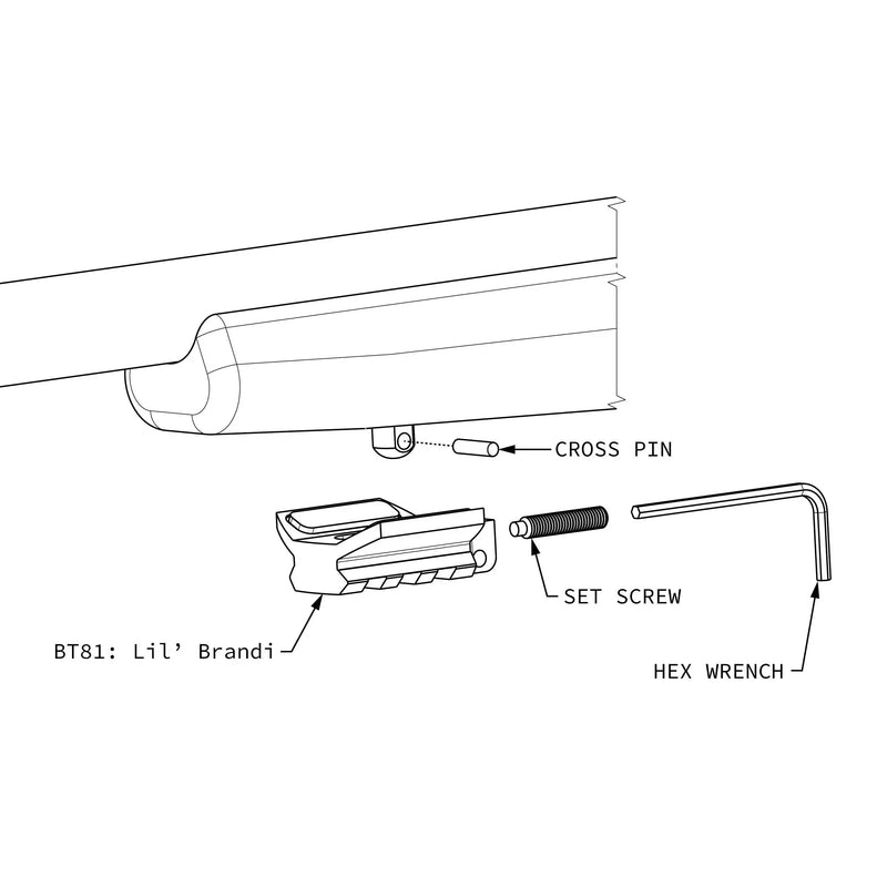 Laden Sie das Bild in Galerie -Viewer, BT81: Lil' Brandi  ATLAS BIPOD
