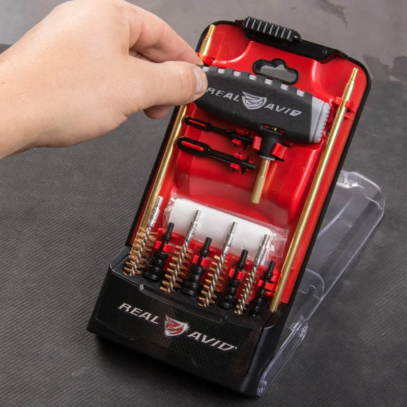 Laden Sie das Bild in Galerie -Viewer, Gun Boss Pro - Handgun Cleaning Kit REAL AVID
