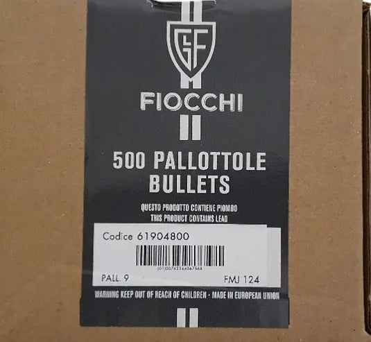 Palle 9 mm Blindate 124 gr. FMJ - FIOCCHI FIOCCHI