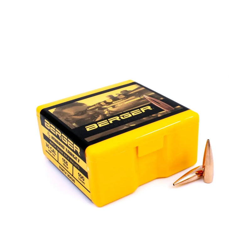 Laden Sie das Bild in Galerie -Viewer, Palle BERGER .30 - 155GR Hybrid Target 100pz. BERGER
