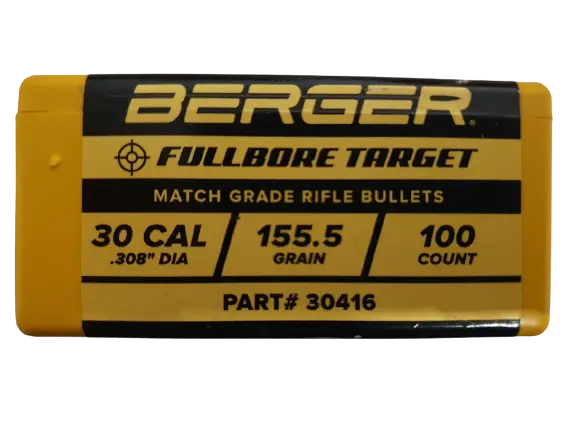 Laden Sie das Bild in Galerie -Viewer, Palle BERGER .30 - 155,5GR Fullbore Target 100pz. BERGER
