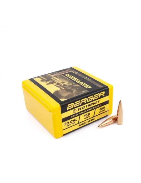 Palle BERGER .30 - 168GR VLD 100pz. BERGER