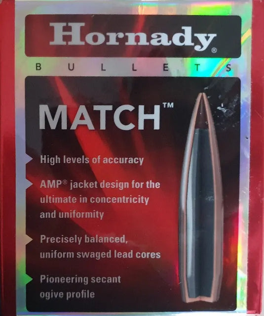 Palle Hornady Match 224" 52gr BTHP HORNADY