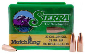 Laden Sie das Bild in Galerie -Viewer, Palle Sierra 224" 69gr HPBT Matchking 100 pz. SIERRA
