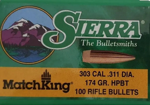 Laden Sie das Bild in Galerie -Viewer, Palle Sierra 311" 174gr HPBT Matchking 100 pz. SIERRA
