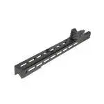 Cargue la imagen en el visor de la galería, Vision TRG Competition Frontguard Upgrade – Vista frontale profilo Arca a tutta lunghezza con slot M-Lok | ZEM
