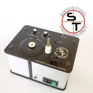 Laden Sie das Bild in Galerie -Viewer, VULCANO – Macchina per Annealing a Induzione dei Bossoli | ZEM Shooting Technology
