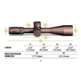 Laden Sie das Bild in Galerie -Viewer, Razor Gen III 6-36x56 FFP EBR-7D MRAD - ZEM
